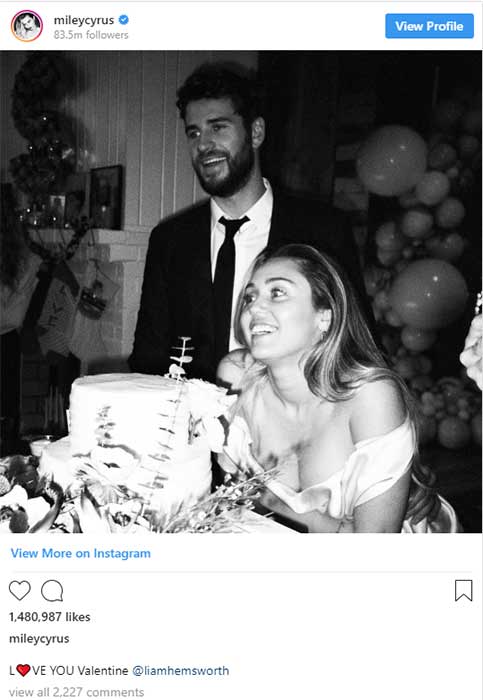 Miley Cyrus and Liam Hemsworth break up after less than 1 year of marriage