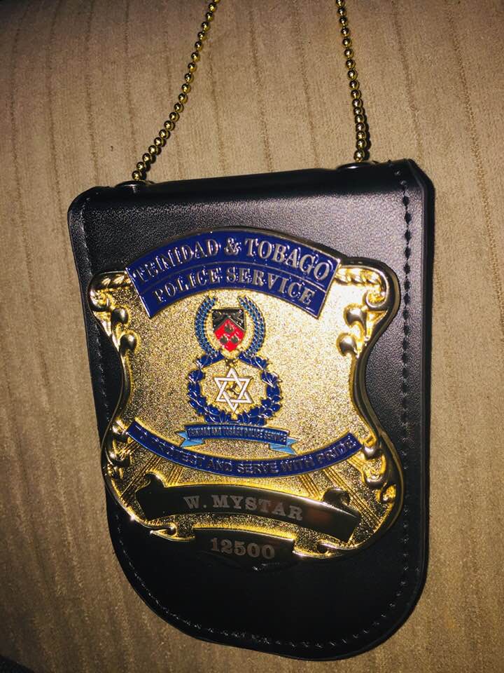 Upon request members of the TTPS are mandated to show their ID badges