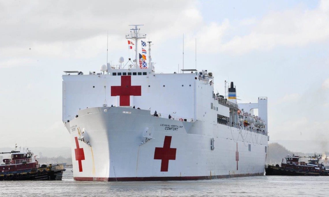 US ship to offer free medical services from September