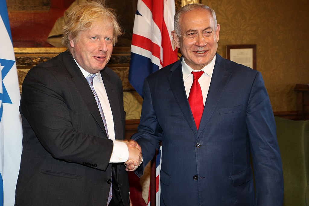 Israeli PM Netanyahu to Meet UK’s PM Boris Johnson