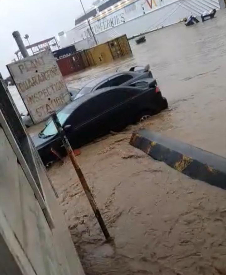Viral videos of flooding in Tobago; Government issues storm warning