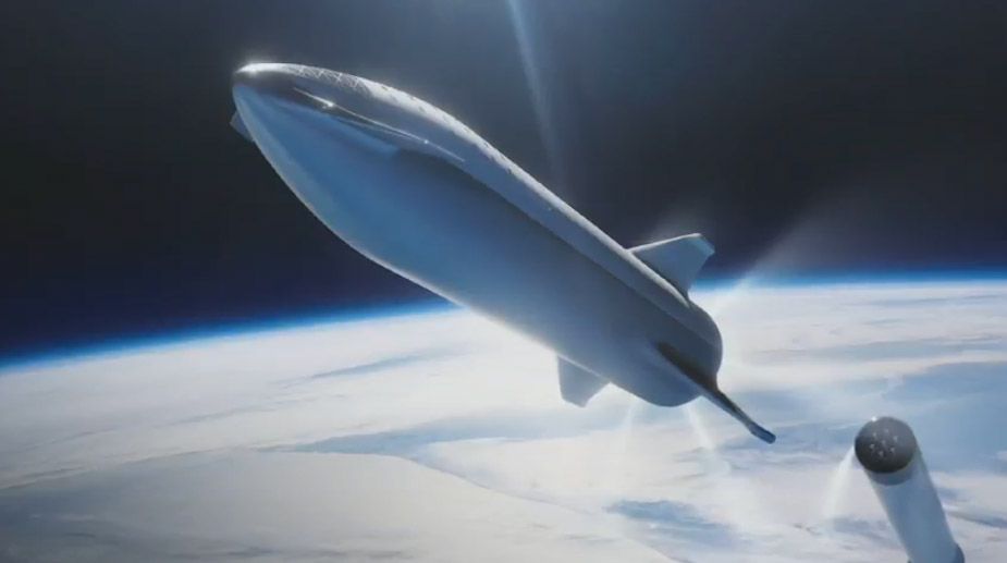SpaceX unveils new Starship design