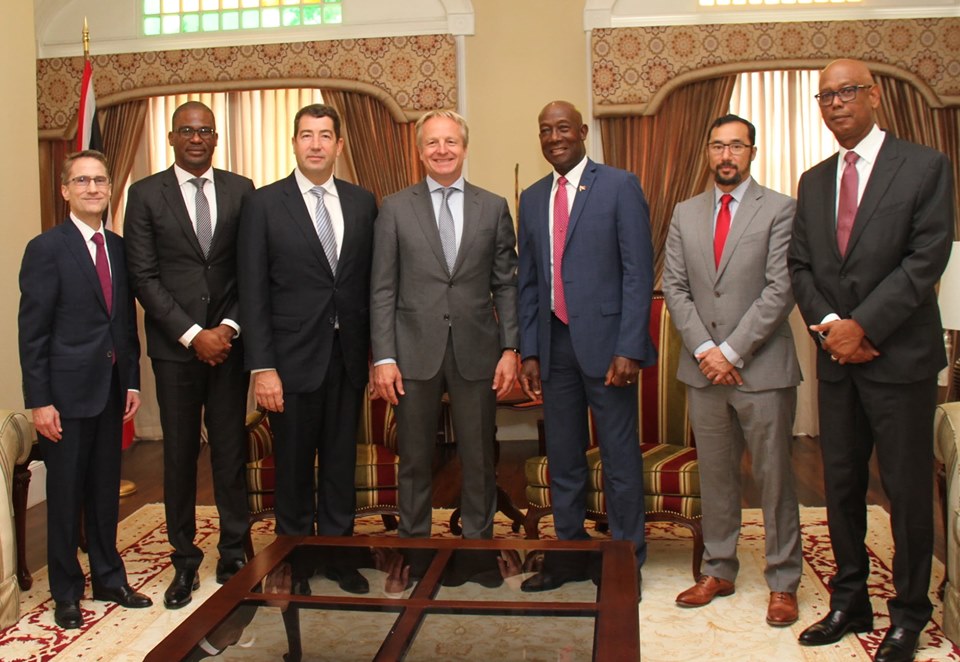 Prime Minister, Dr. Keith Rowley’s meet and greet with a high-level executive team from Shell