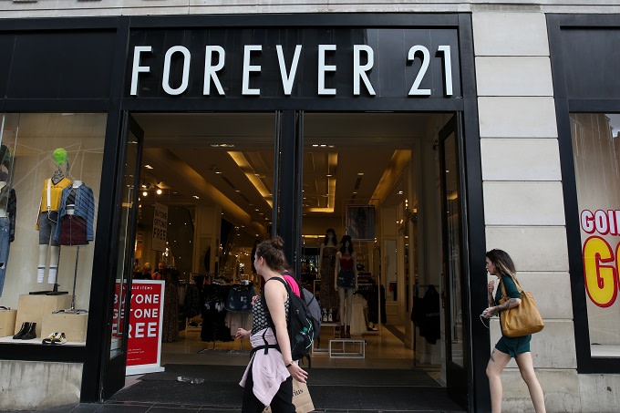 Forever 21 Files for Bankruptcy