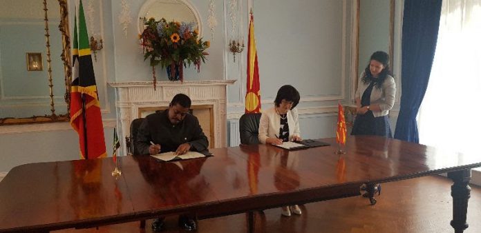St Kitts-Nevis and Republic of North Macedonia Establish Diplomatic Relations