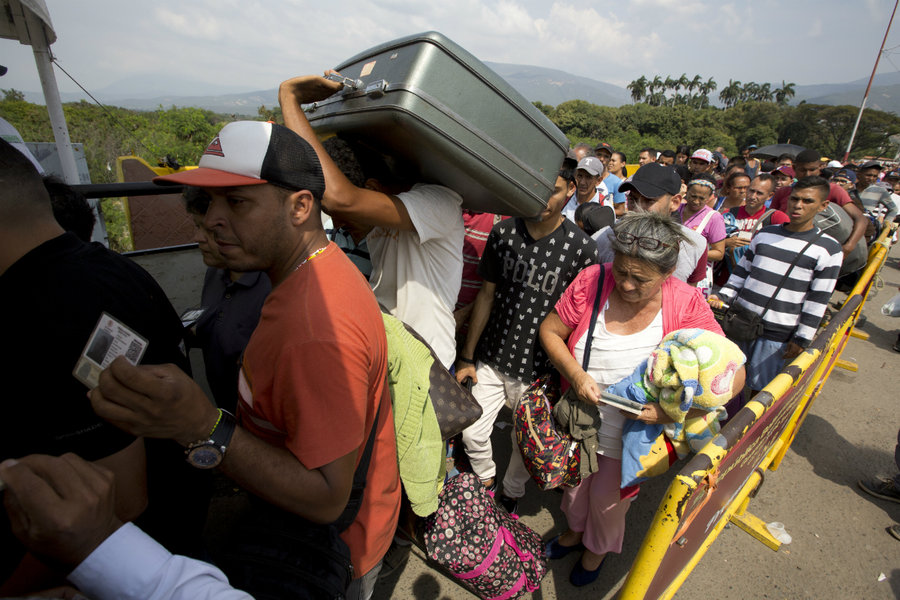 Aircraft scheduled to take Venezuelans back to their homeland