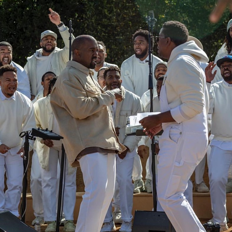 Kanye West brings ‘Sunday Service’ to Jamaica