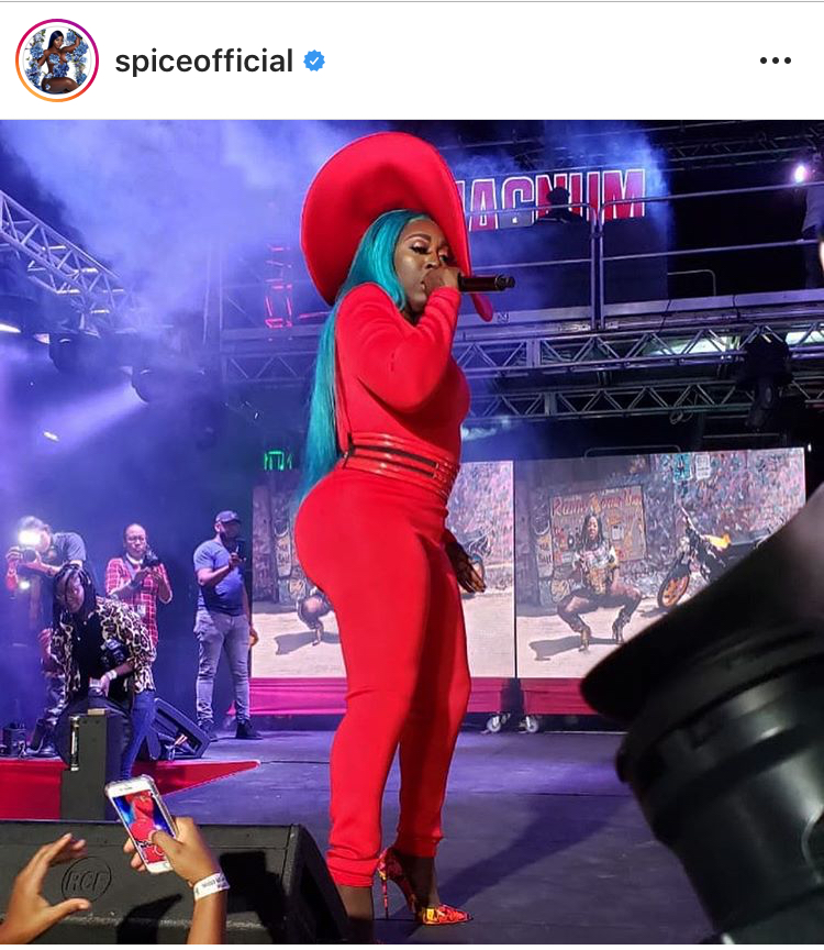 Is Spice doing the most or just relax it’s all part of Jamaican culture?