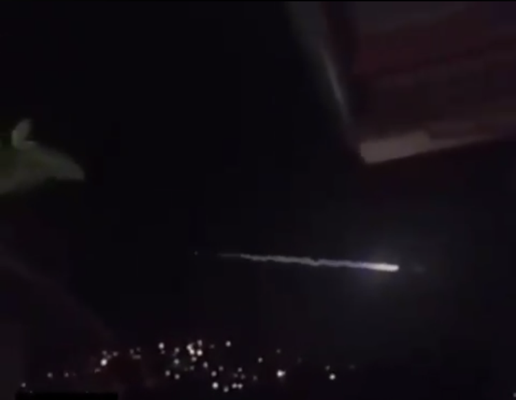 Did you see the meteor last night?