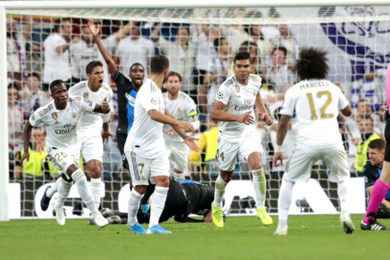 Real Madrid Salvage ECL Draw 2-2 with Brugge