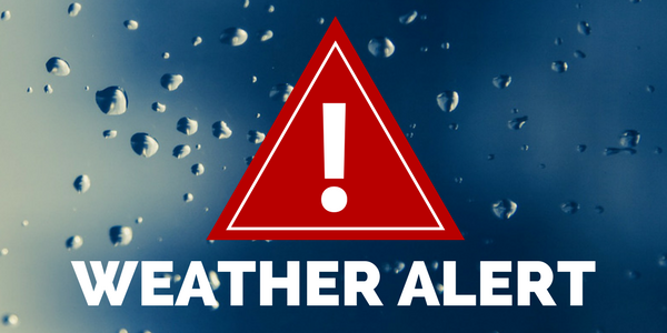 Adverse Weather Alert In Effect From 5AM Thursday To 5PM Friday