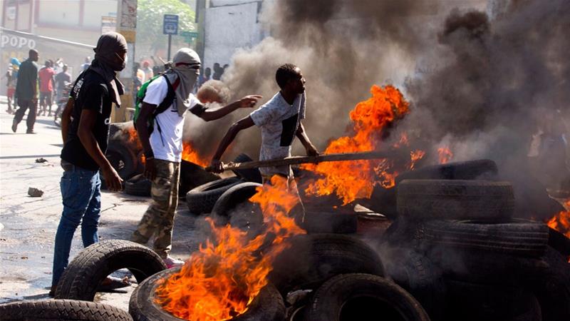 Haitian Justice Ministry Condemns Violent Acts by Anti-Government Street Protests