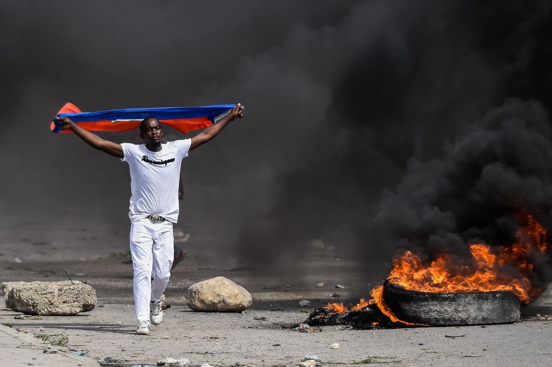 Barricades Burn as Haiti Enters 4th Week of Violent Protests