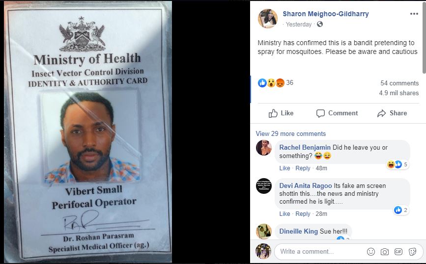 Ministry of Health defends employee accused of banditry