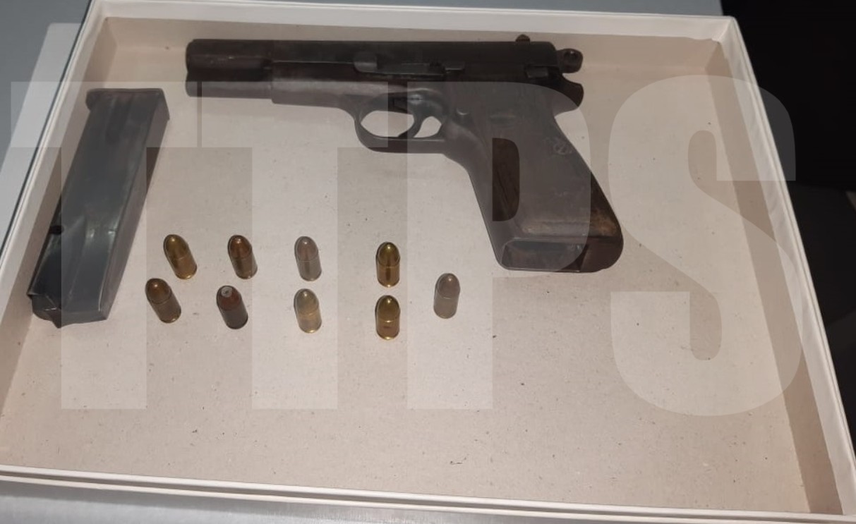 Teenager arrested for gun and ammo possession