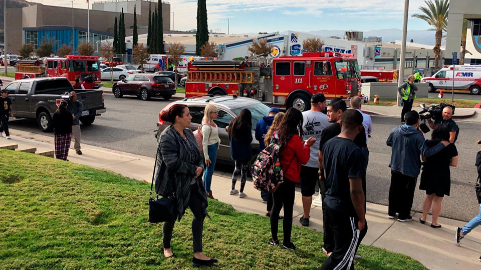 One dead and several injured at Saugus High School shooting in California