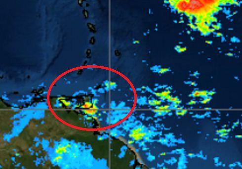 WEATHER UPDATE: Thunderstorm activity in South and West Trinidad