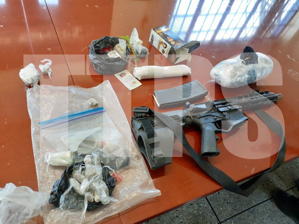 Rifle and ammo found in Diego Martin