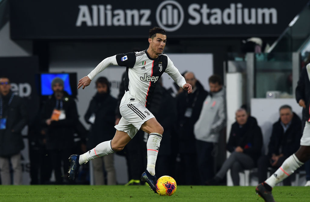 Ronaldo Sets Record With Brace, Juventus Top Serie A
