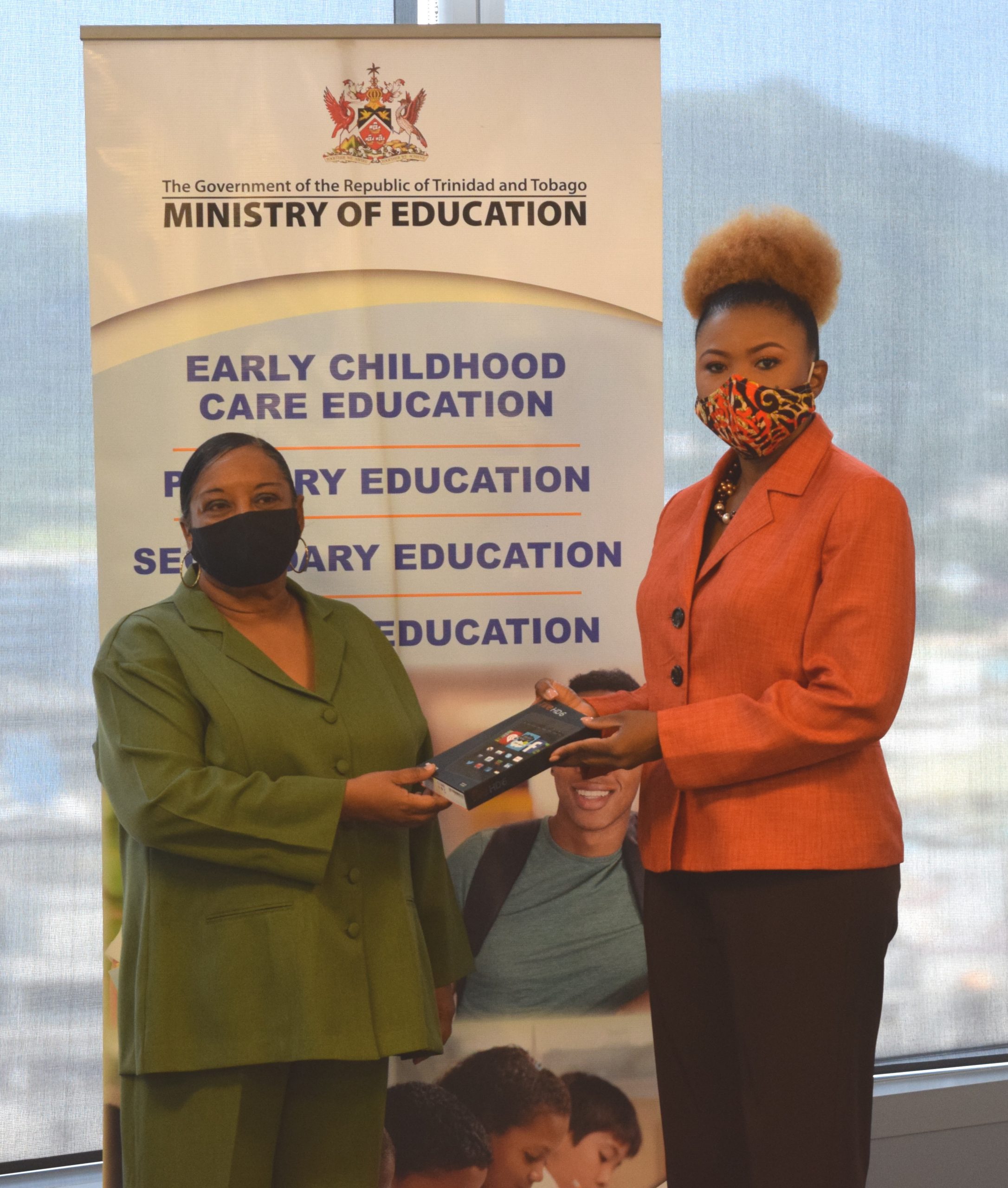Education Ministry donates devices to the Cyril Ross Nursery and St Jude’s Home for Girls