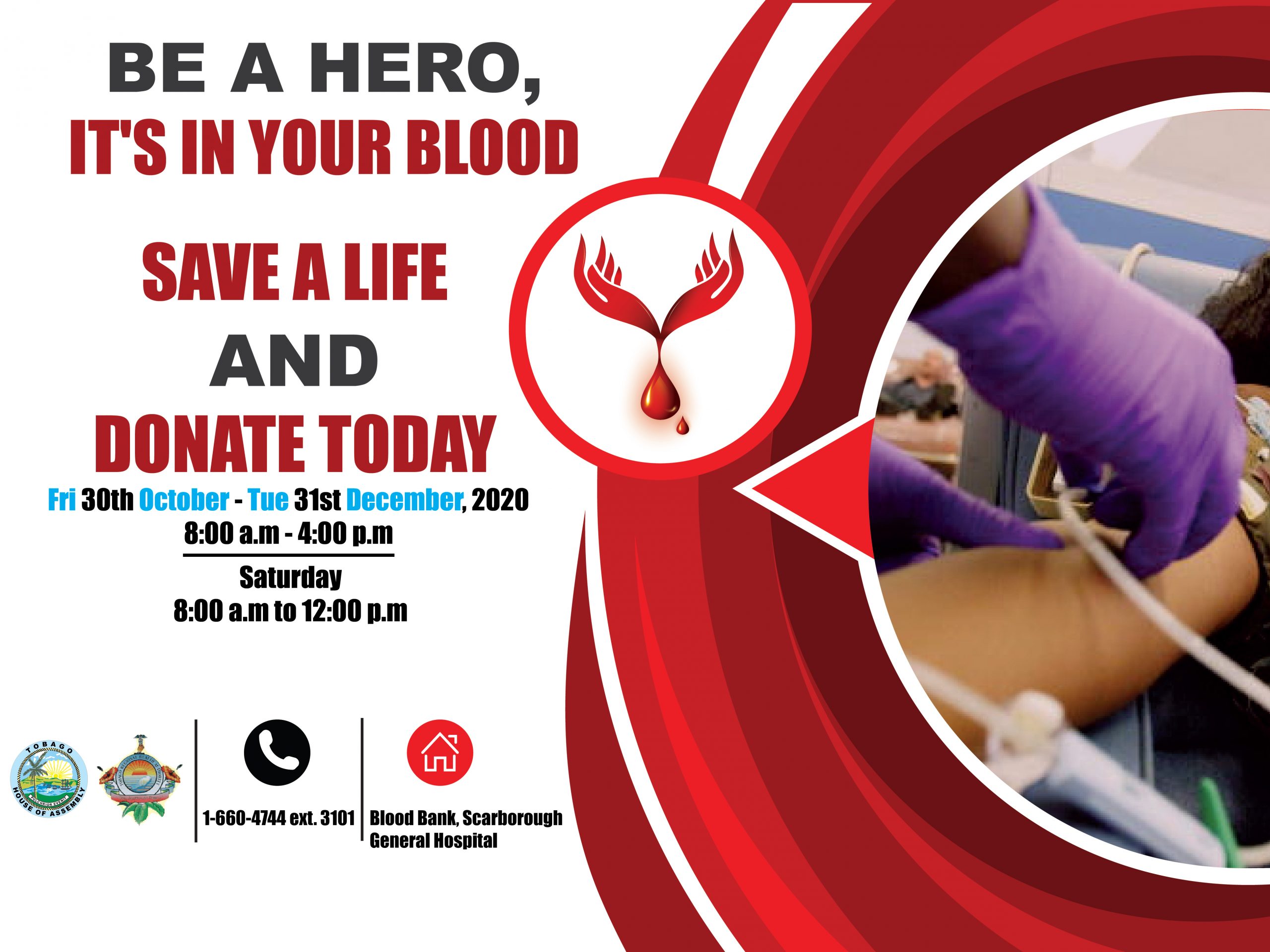 Tobago calls for donations as blood supply levels run low
