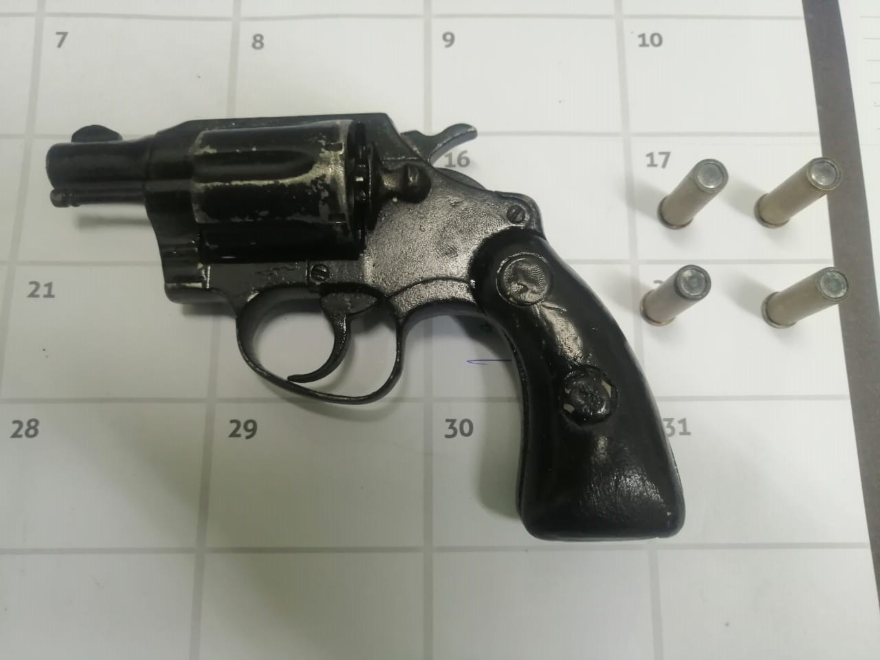 Two men arrested for possession of a firearm