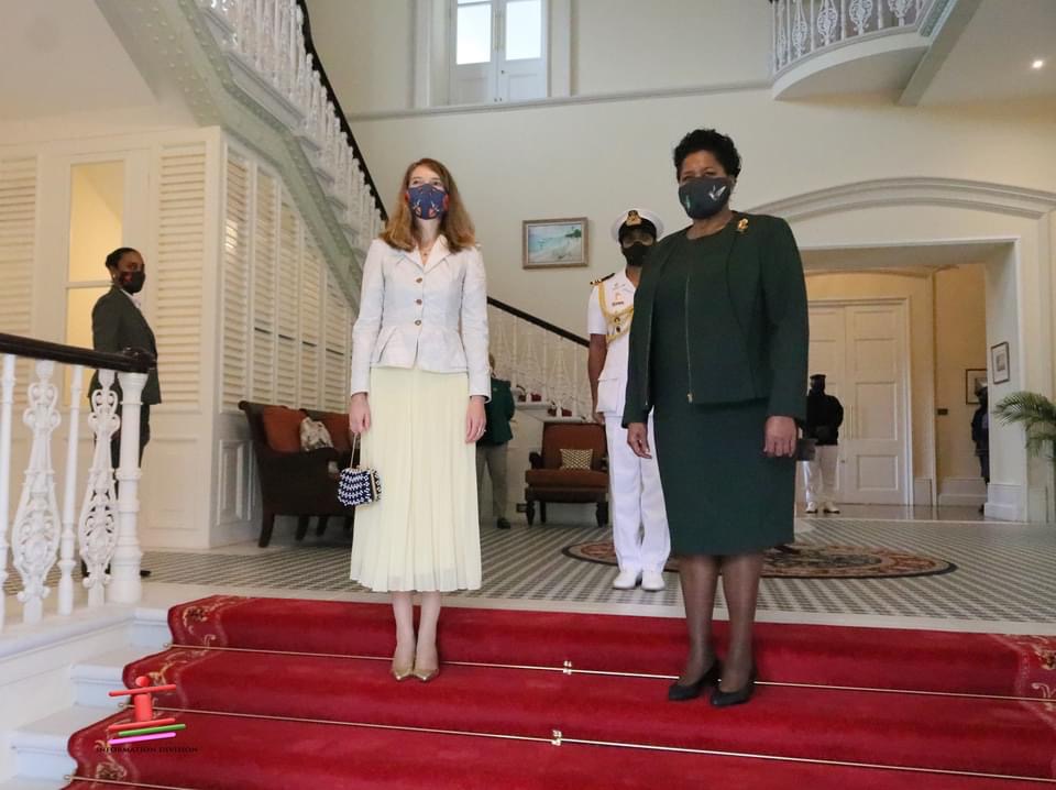 British High Commissioner presented her Letters of Credence to the President