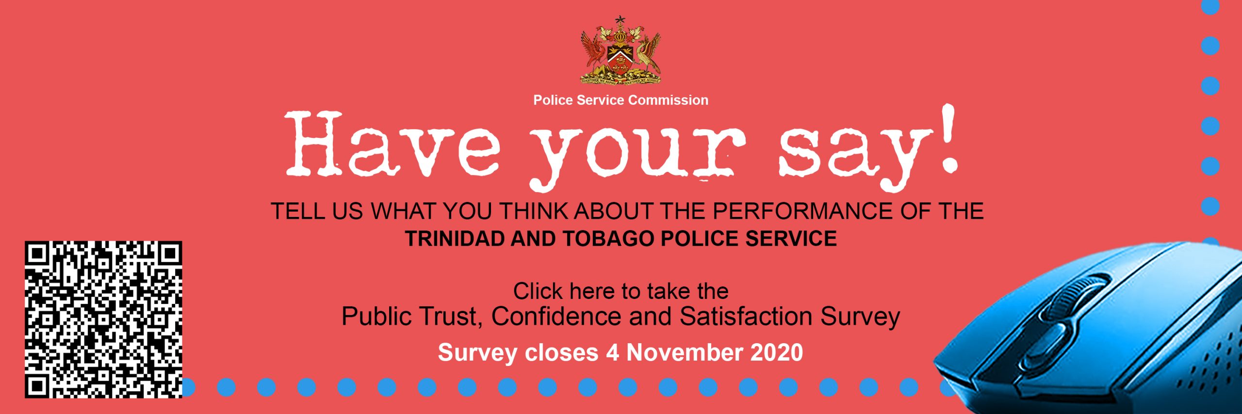 Do you have thoughts about the police service? Try this survey