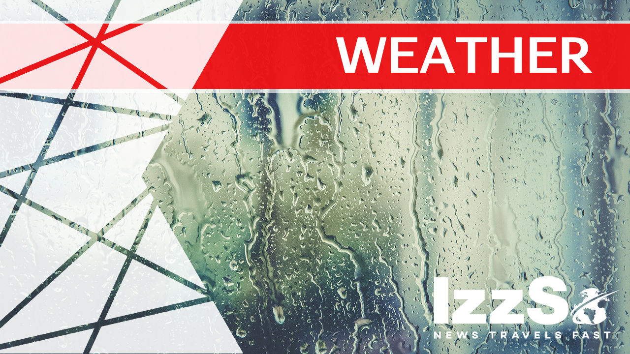 WEATHER: Cloudy periods with intermittent showers