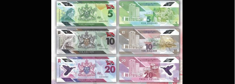 Central Bank to issue new polymer $5, $10 and $20 notes in November