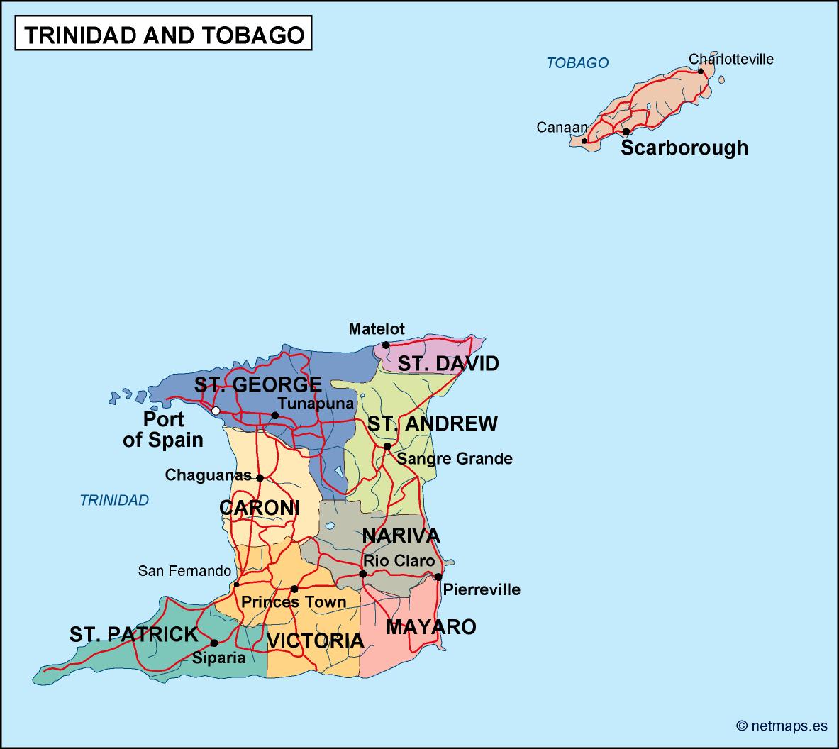 Largest number of new Covid cases in St. George, Caroni and Victoria counties