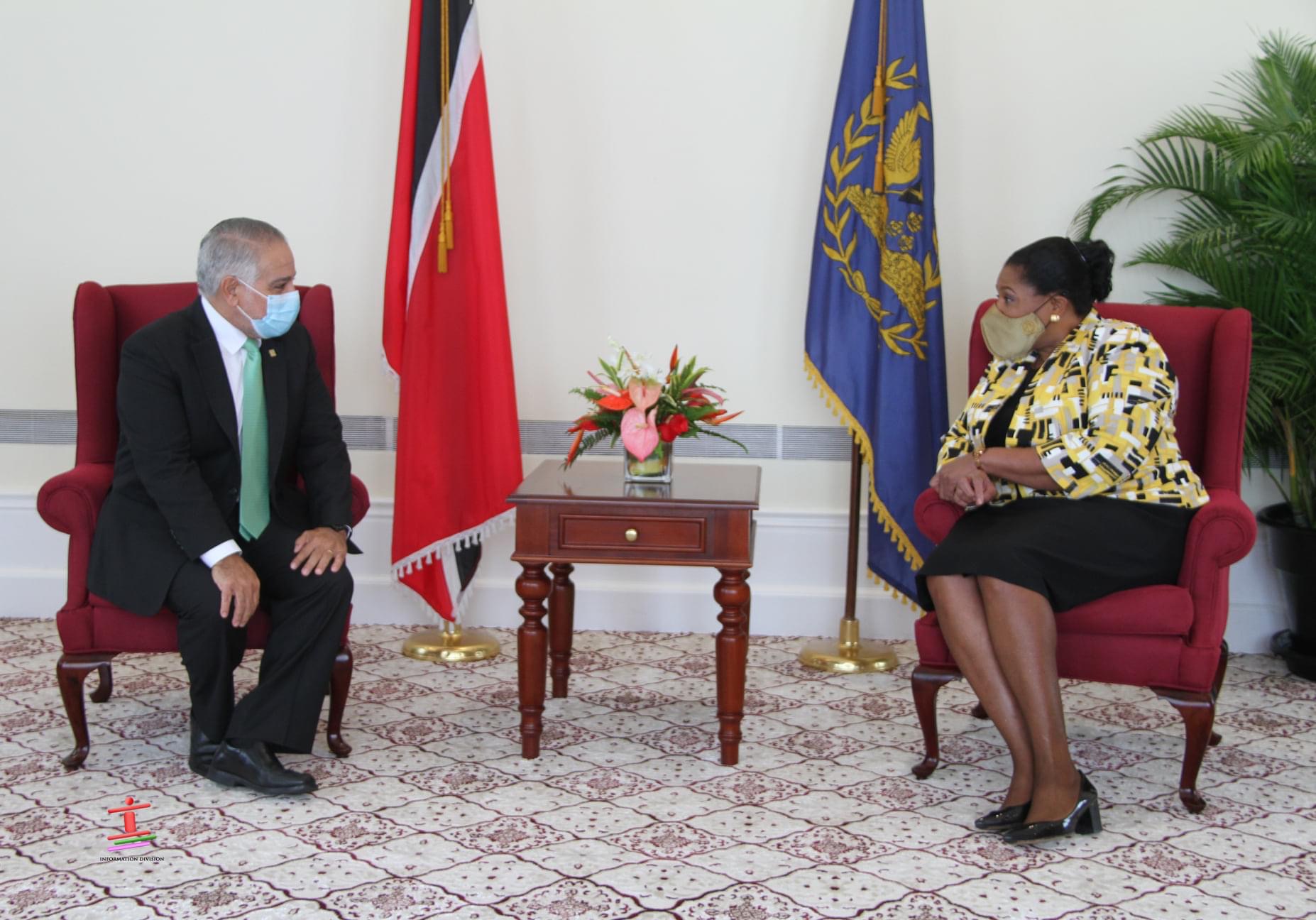 Secretary General of the Assoc. of Caribbean States paid the President a courtesy call