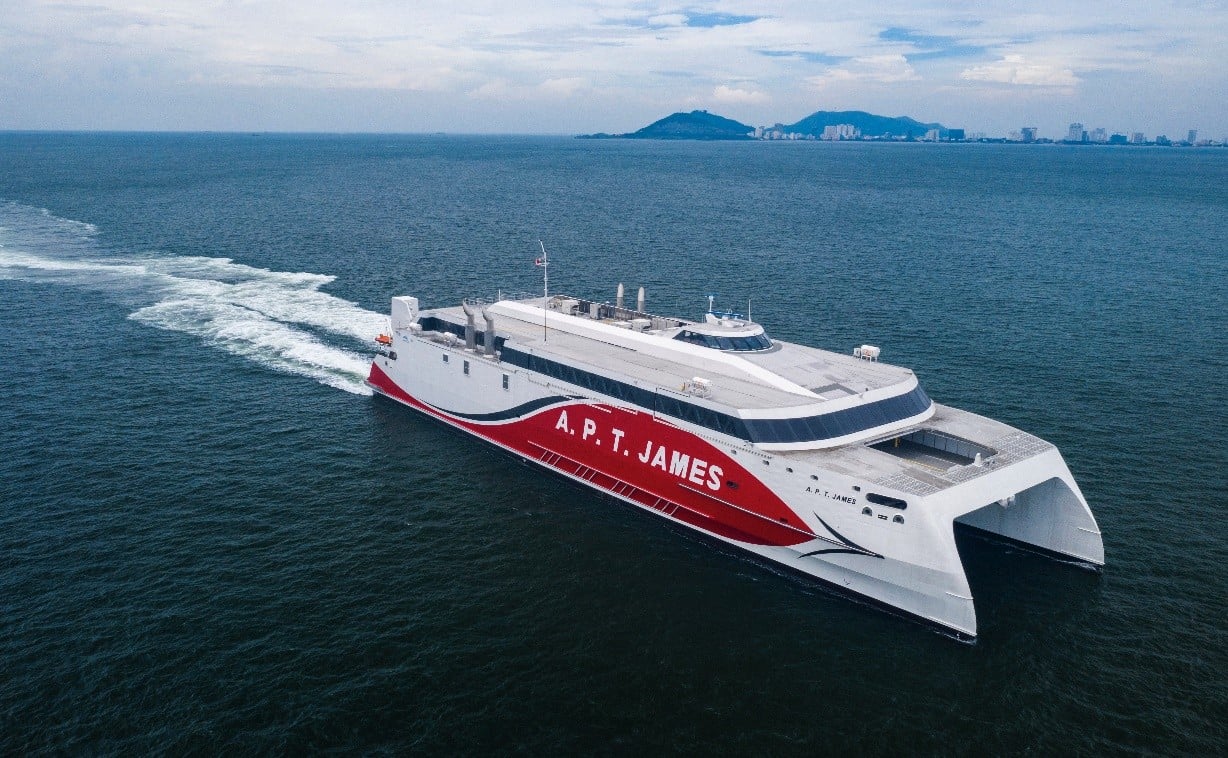 New ferry APT James handed over to Government