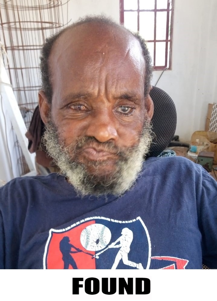 67 year old pensioner from Tamana has been found by the TTPS