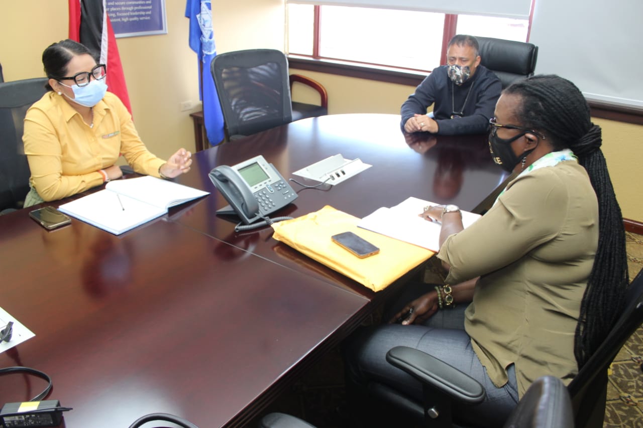 CoP met with Chaguanas East MP for talks on reducing crime within the constituency