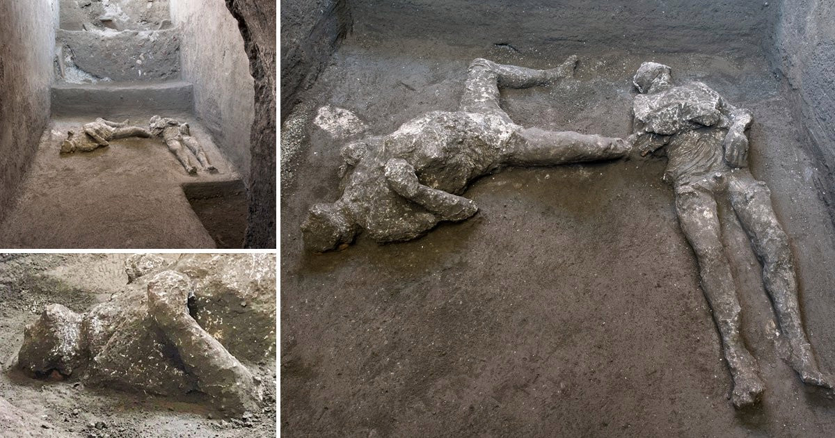2,000-year-old Corpses Unearthed at Italy’s Pompeii