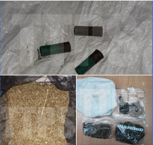 Marijuana and ammunition found in Eastern Division