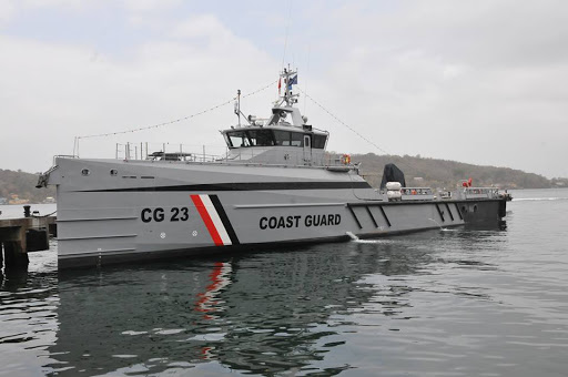 Coast Guard officers on board the Cape Class are currently in training