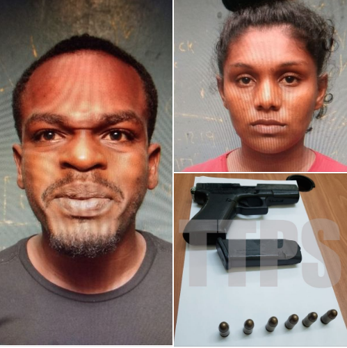 Couple charged for possession of firearm, ammo