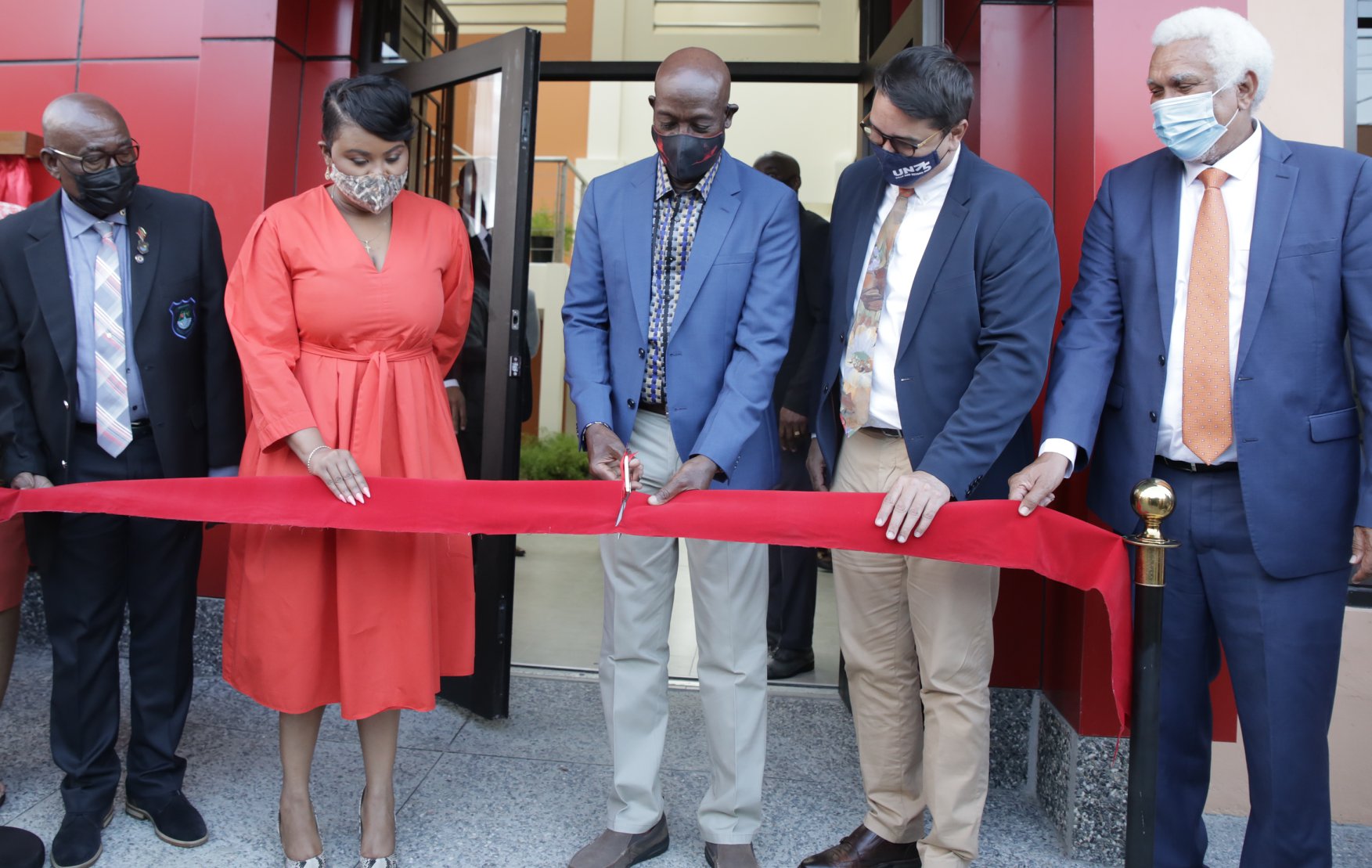 PM opens new community centre for Diego Martin South