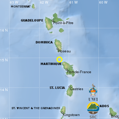 4.6 magnitude shakes Dominica