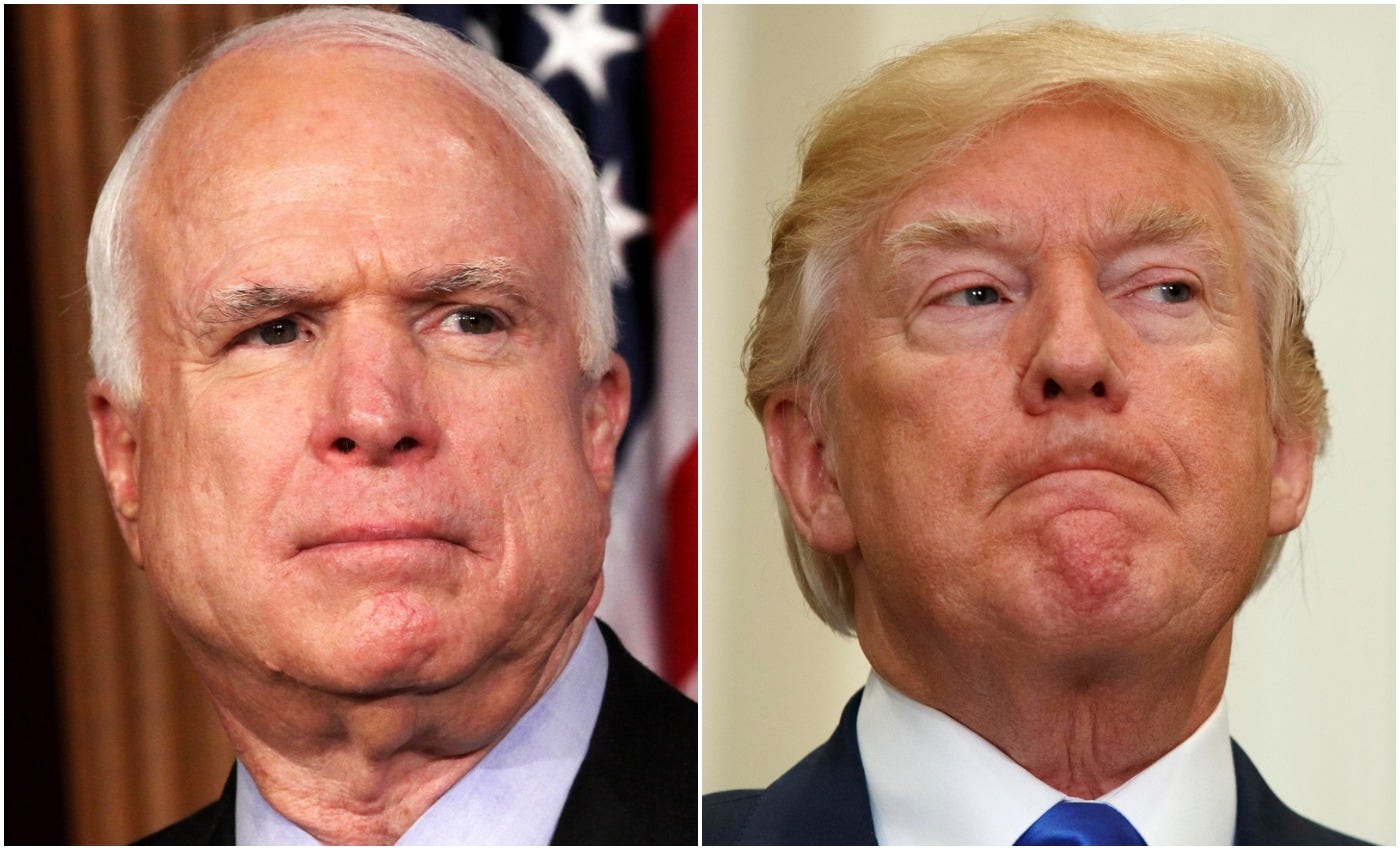 Donald Trump Could Turn Arizona Blue because of John McCain