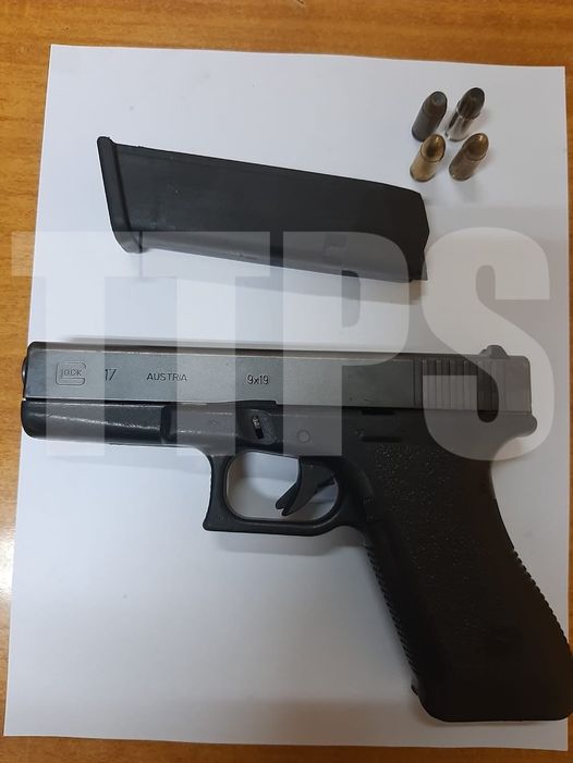 Gun and ammo seized in La Romaine