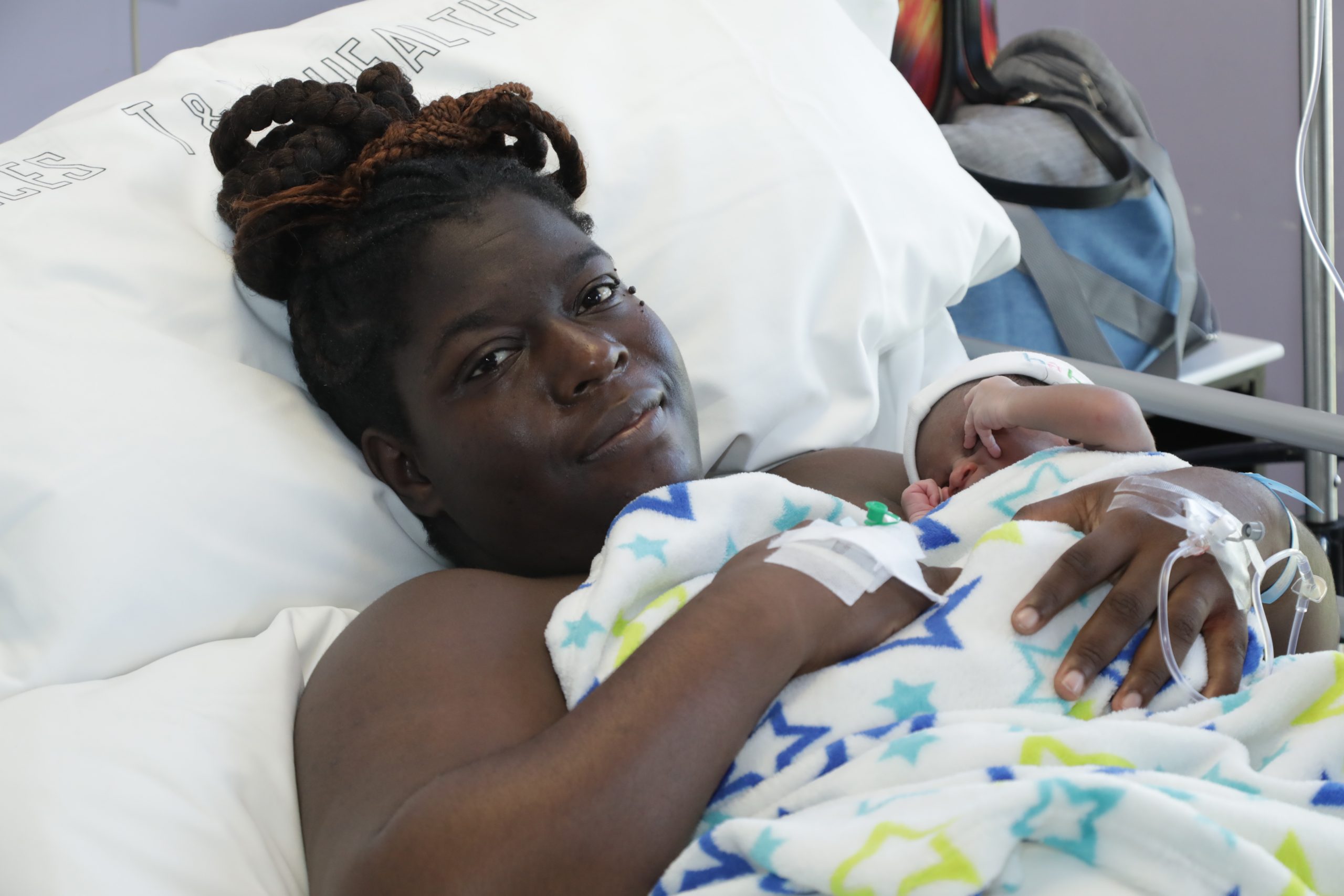 One Tobagonian mother had her first child on a Christmas Day