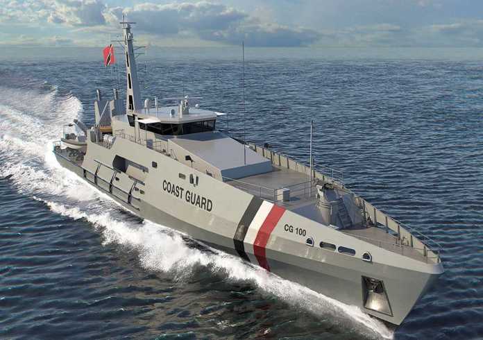 First of two TTCG Cape Class vessels launched by Austal