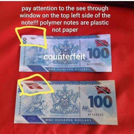 Be on the alert for fake $100 bills