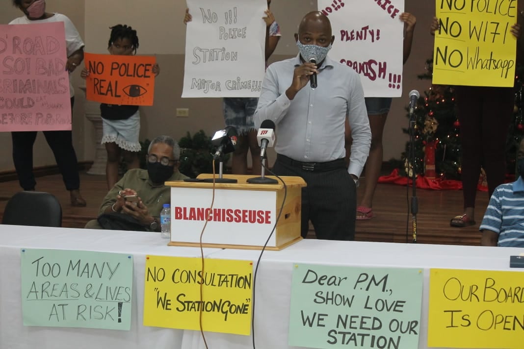 Blanchisseuse residents worried by TTPS’ “repurposing” of the police station