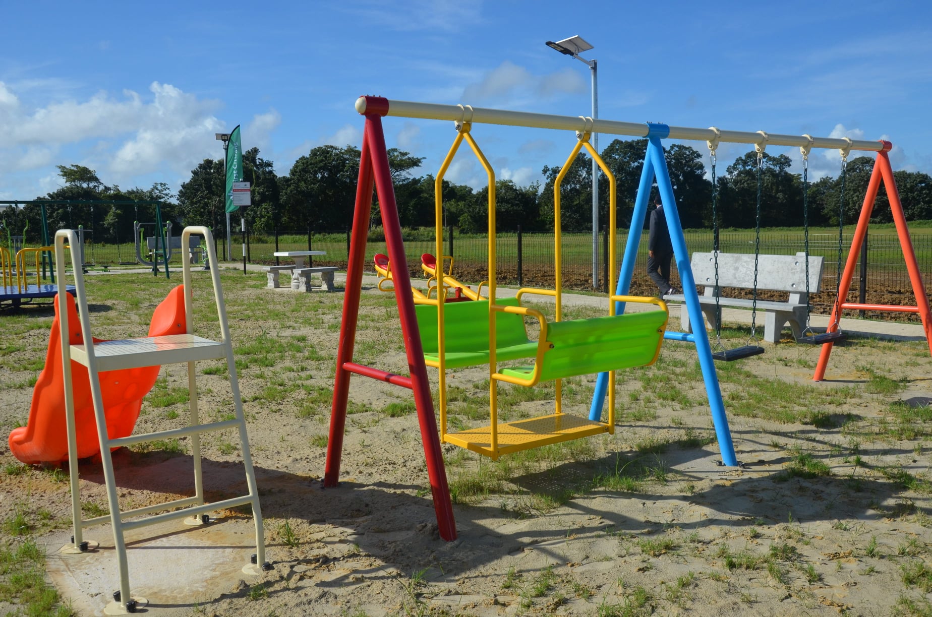 Play Park officially opened in Cashew Gardens