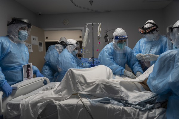 U.S. Surpasses 100,000 COVID-19 Hospitalizations