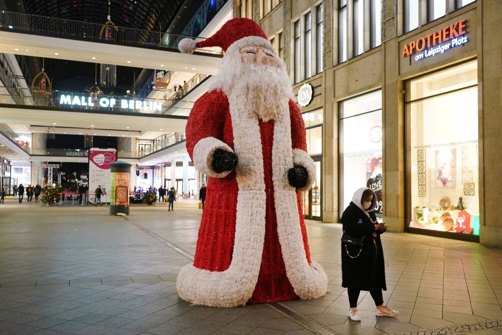 Germany locking down over Christmas period as shoppers blamed for record high Covid spike